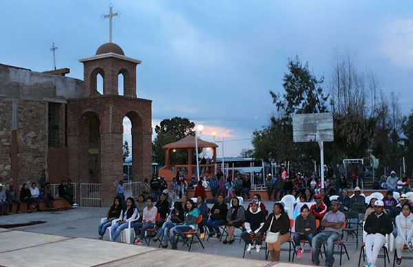 A Salinas llegó el mosaico cultural de Antorcha