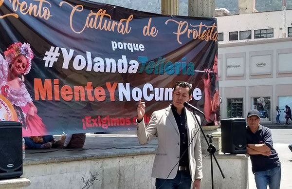 Con evento cultural exigen a la alcaldesa de Pachuca atención a las necesidades de la población