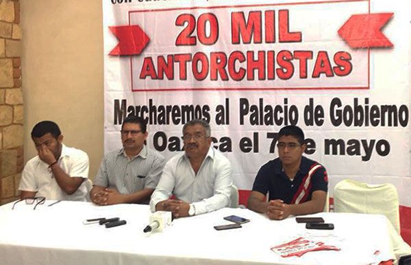 20 mil oaxaqueños marcharán en exigencia de solución a sus demandas