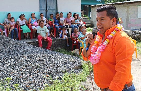  Mi compromiso es con el pueblo de Tamazunchale: Eduardo Hernández