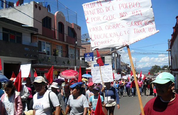  Pachuqueños inconformes con el actuar de la alcaldesa Tellería 