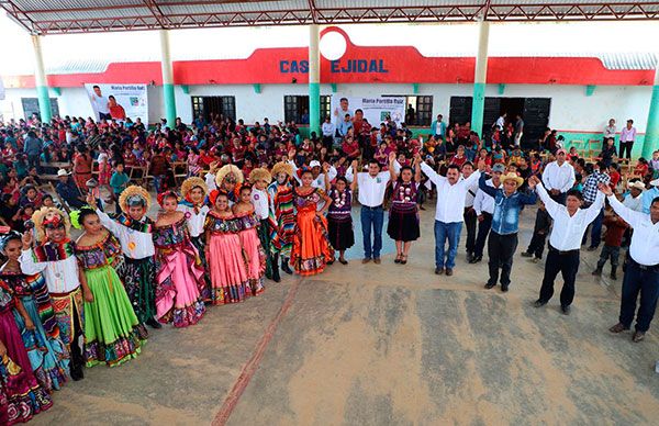 Mejor educación y mayor infraestructura para San Andrés Duraznal es nuestro objetivo: Antorcha Campesina