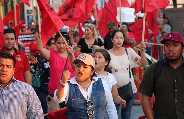 Antorcha Magisterial exige respeto a derechos de profesores 