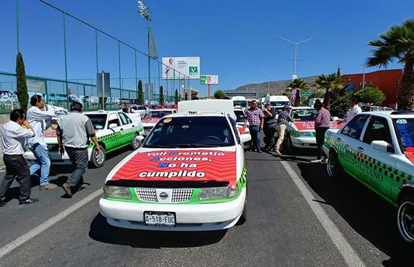 Marcharán transportistas por incumplimiento de Tellería Beltrán