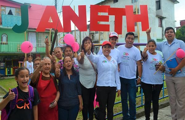 Tenemos que hacer valer la Ley en favor del pueblo: Janeth García