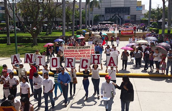 Realizará Antorcha cadena humana y plantón en Culiacán