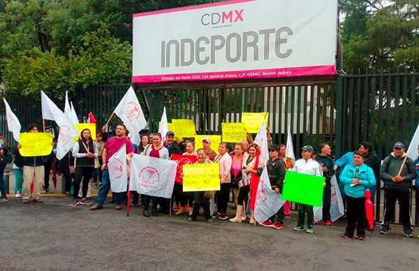 Comisión Deportiva de la CDMX exige pago de profesores a Indeporte