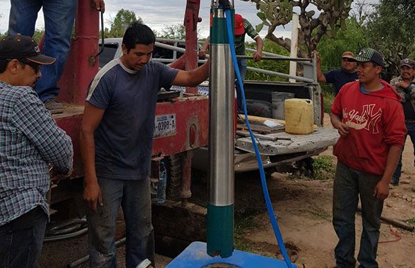  Con la gestión de  Antorcha  tienen  agua potable habitantes del municipio de Mexquitic