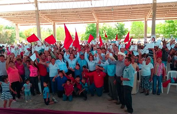 Pueblo fortense respalda a Nubia Ramos y a Maribel Vega