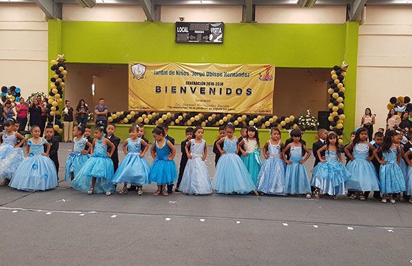  Ceremonia de clausura del Jardín de Niños Jorge Obispo Hernández 2016-2018