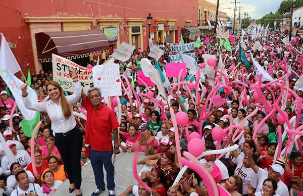 Total respaldo antorchista en El Fuerte