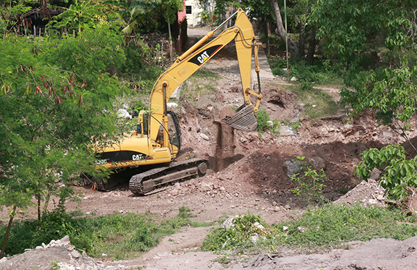 Logra Antorcha construcción del puente de la comunidad de Tamala 