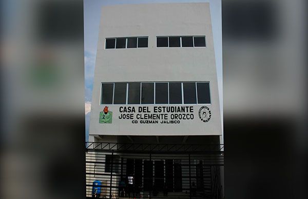 Culmina construcción de Casa del Estudiante Â¨José Clemente OrozcoÂ¨ de Ciudad Guzmán