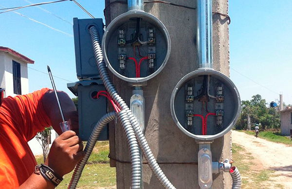 Preparan inauguración de electrificación en Francisco I.Madero