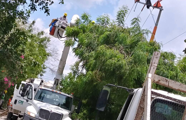 Antorcha electrifica zonas marginadas de Valles   