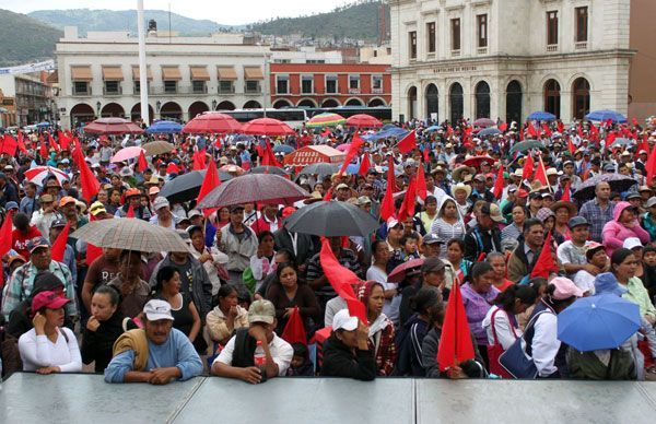 Acudirá comisión a Palacio de Gobierno demandando cumplimiento a los compromisos pactados