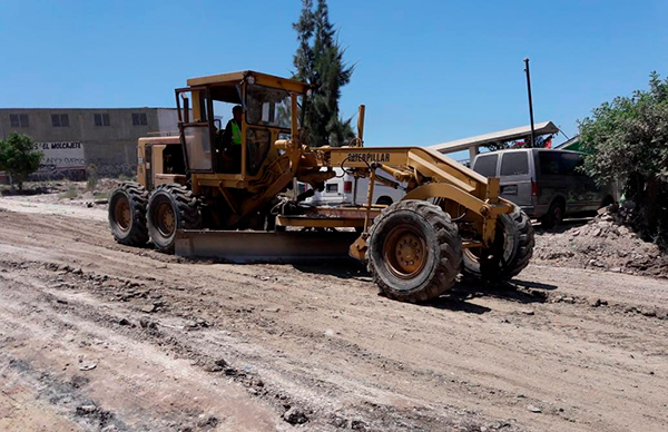 Avanza el arreglo de calles en el Encinal 