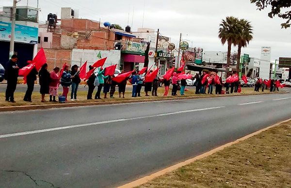 Miles participarán en cadenas humanas; demandan al gobernador solución e intervención