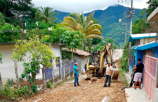 Llega el progreso a San Juan Las Huertas 