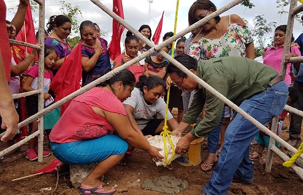 Arranca construcción de Casa de cultura en Yaxcabá