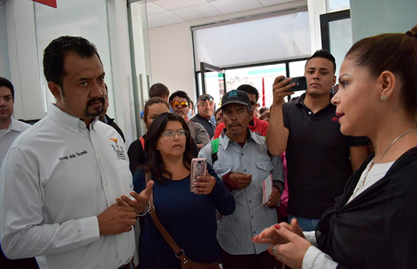 Asume Infonavit acuerdos con antorchistas por Rincón Guadalupano