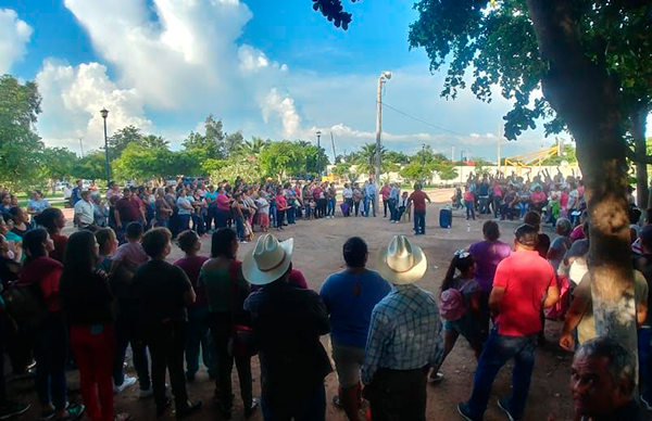 Antorcha crece en Mocorito