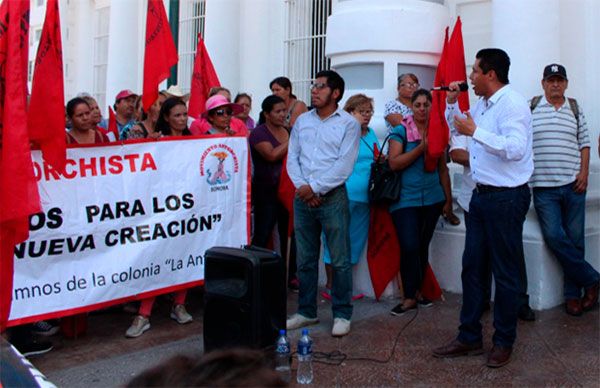 No desactivarán antorchistas marcha-plantón en Hermosillo para el 18 de septiembre