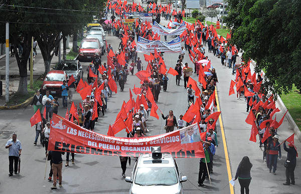 Antorchistas anuncian cadena humana para exigir la liberación de recursos 