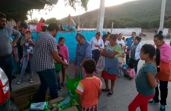 Apoyo antorchista mitiga pobreza de familias en Zaragoza 