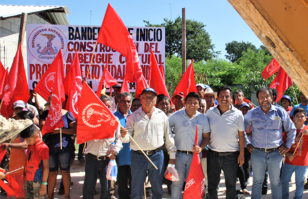 Arranca construcción de albergue cultural en Champotón