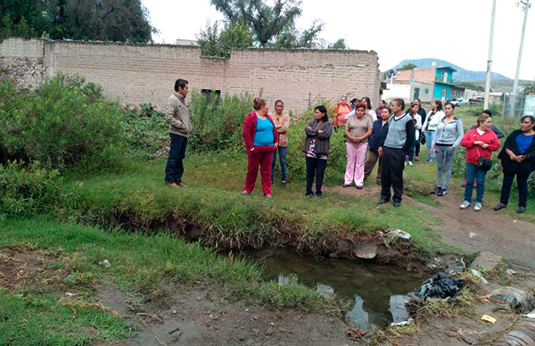 Necesaria, la construcción de un puente en colonia San Rafael 