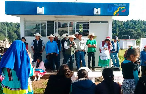 Hacen entrega de otra oficina en Mezquital