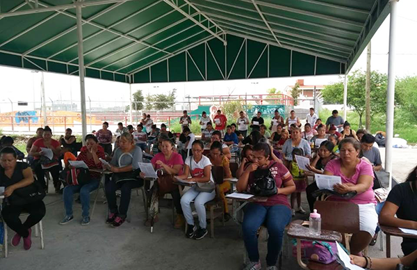 Crecen filas de Antorcha en Monterrey 