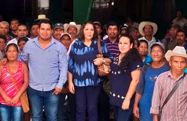 Tres antorchistas rinden protesta como regidores en el Ayuntamiento de Tamazunchale