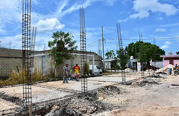 Avanza construcción de albergue cultural en Champotón