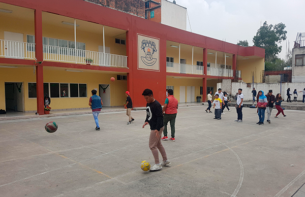 Con éxito, continúan entrenamientos deportivos en la PLC Balderas