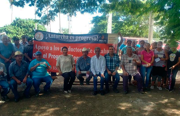 En Península de Villamoros productores reciben un millón de pesos en apoyos