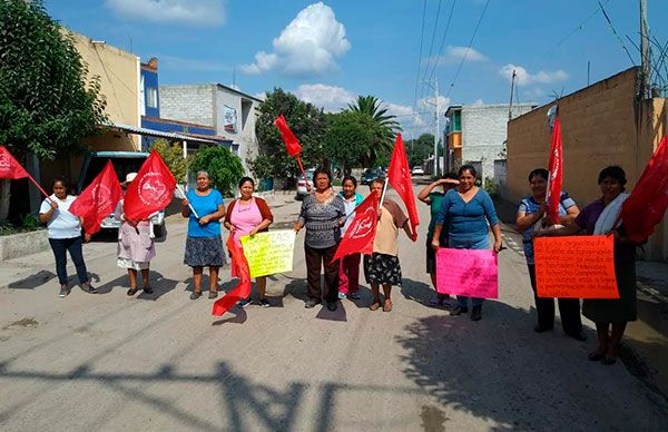 Iniciará en Pedro Escobedo la construcción de una obra; lucha organizada rinde frutos