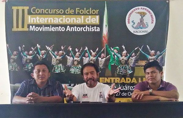 Invita Antorcha a Concurso de Folclor Internacional en el Auditorio Guelaguetza