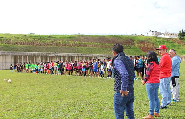 Antorcha  impulsan el deporte en Xalapa