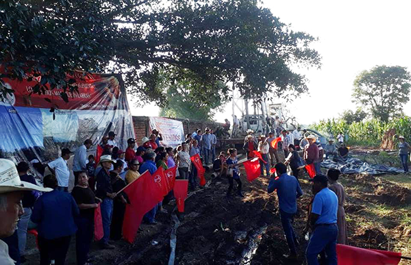 Arranca perforación de pozo para agua potable en Amatitán