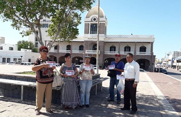 En Guaymas también se convoca a marcha-plantón 