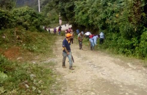 Lleva Antorcha  progreso a comunidades de la sierra Otomí Tepehua