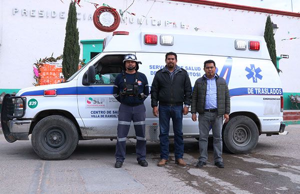 Protección Civil y Seguridad Pública Municipal realizan un recorrido en los panteones de Villa de Ramos 