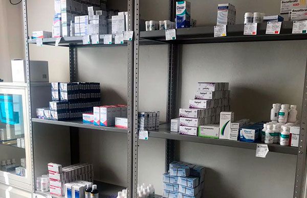 Avanza abasto de medicamentos en Centro de Salud antorchista