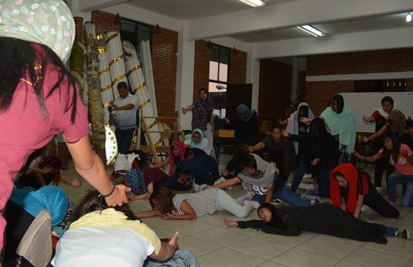 Antorchistas potosinos se preparan para el XIX Encuentro Nacional de Teatro