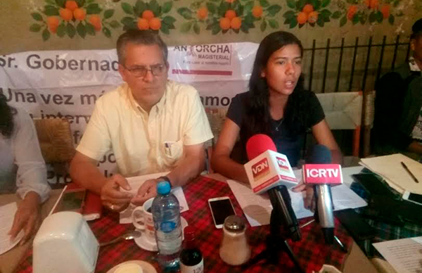 Anuncian marcha Antorcha y FNERRR