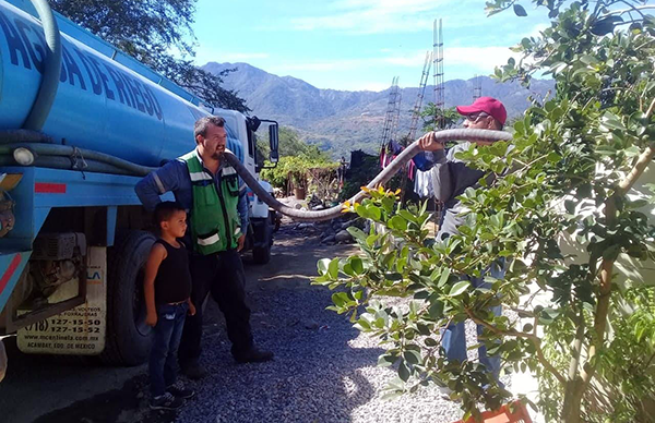 Gracias a lucha antorchista, colonos de Minatitlán consiguen agua