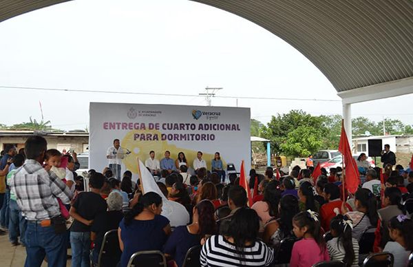 Vivienda digna para antorchistas de Matacocuite