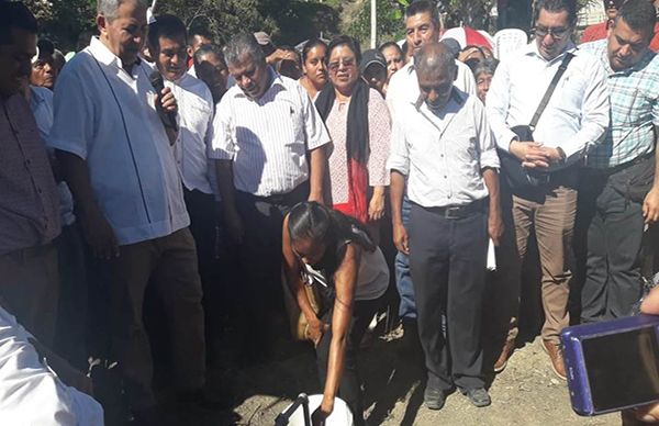 Inaugura Antorcha obras en la Huasteca Veracruzana